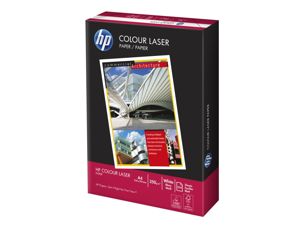 Hp Color Choice 250/A4/210X297, Laser-/Inkjet-Druck, A4 (210X297 Mm), 250 Blätter, 250 G/M², Weiß, Eu Ecolabel, Forest Stewardship Council (Fsc)