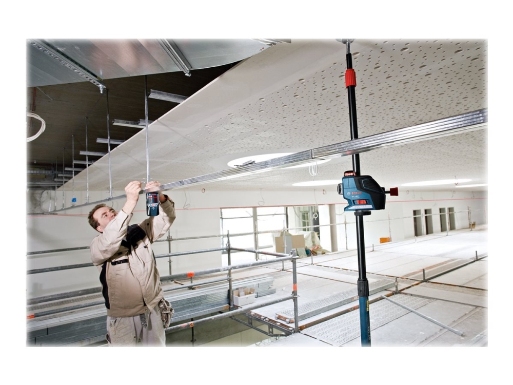 Bosch Laser-Empfänger Lr 7 Professional, Blau, Schwarz, 50 M, 1 Mm, Mm, Ip54, Gcl 2-50 C, Gcl 2-50 Cg, Gll 3-80, Gll 3-80 C, Gll 3-80 Cg