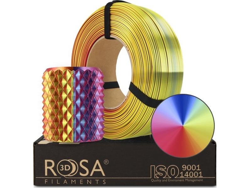 Rosa3d Refill Pla Magic Silk 1,75 Mm Carnival 1 Kg