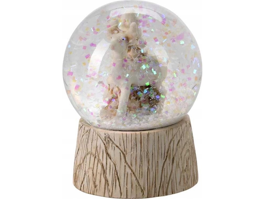 Home Styling Collection Juldekoration Snöboll med djur, Ø 4,5 cm | N - A | GameStuff