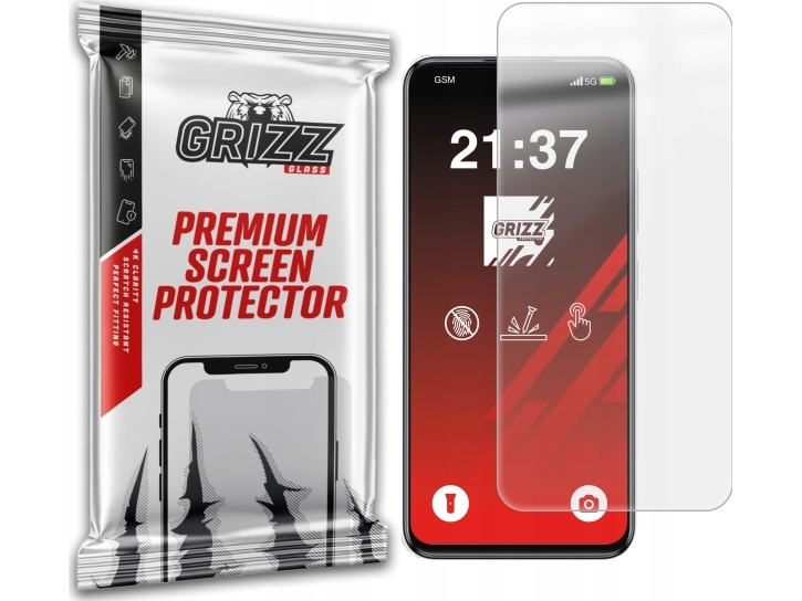 Grizzglass Matte Folie Paperscreen Für Itel A80