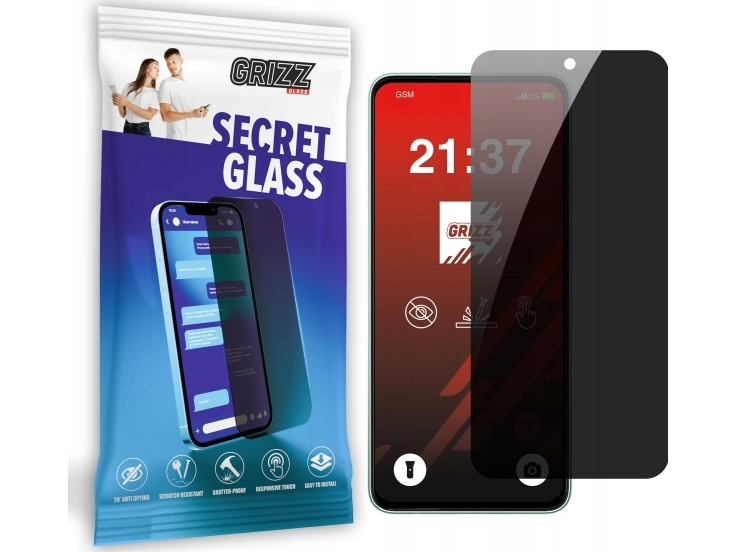 Grizzglass Privacy Glass Grizzglass Secretglass Til Samsung Galaxy M05