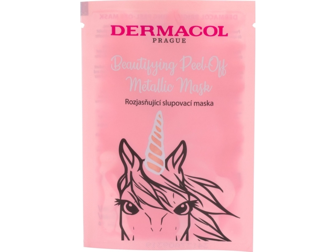 Dermacol Beautifying Peel-Off Metalic Mask 15 ml | Hudvård - Masker | GameStuff