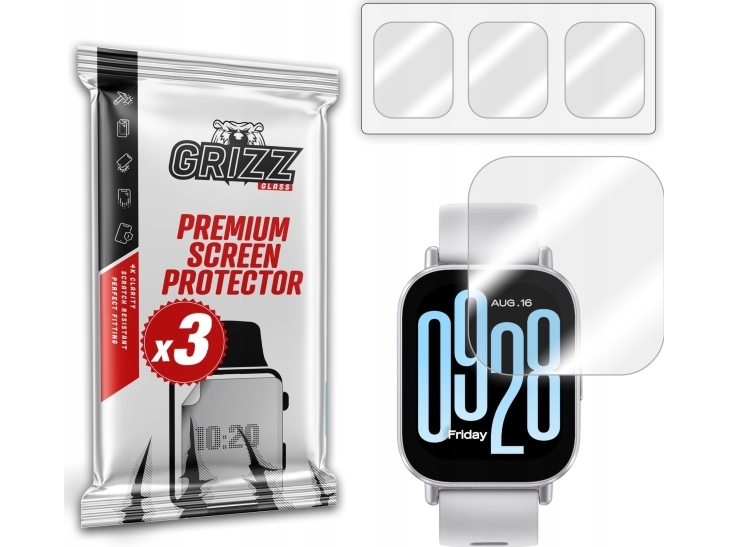 Grizzglass Hydrogel Skærmfilm Hydrofilm Til Xiaomi Redmi Watch 5 Active
