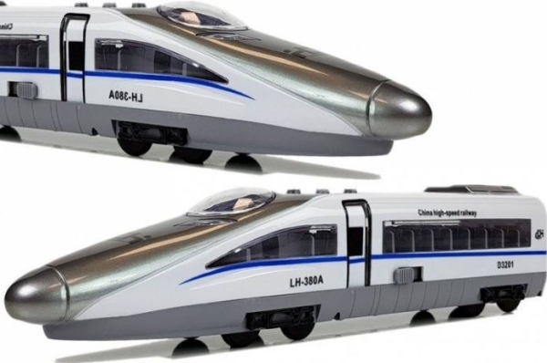 Lean Sport Pendolino Zug Mit Stretch Weiß Mit Sound Und Lichtern