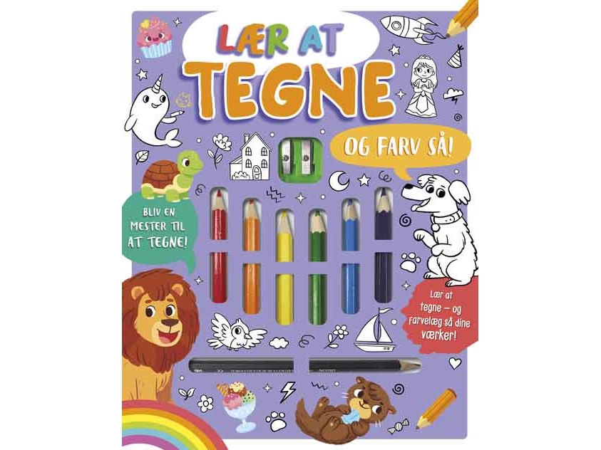 Lær At Tegne - Og Farv Så! |