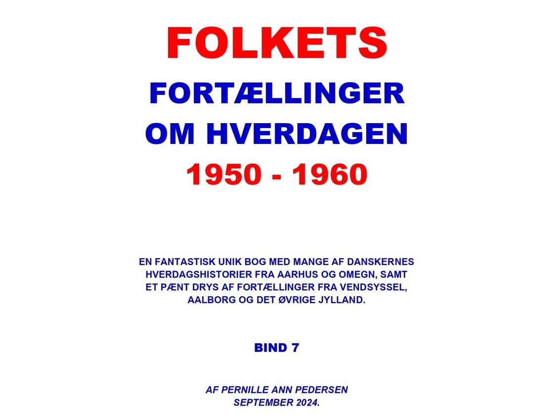Folkets Fortællinger Om Hverdagen 1950 - 1960 | Pernille Ann Pedersen