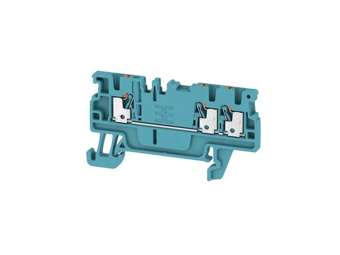 Gennemgangsklemme 1,5 mm² A3C blå