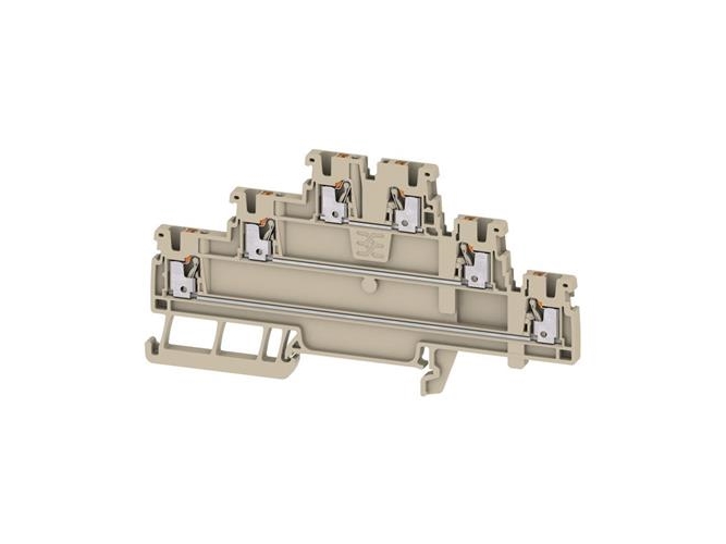 Gennemgangsklemme 1,5 mm² A3T beige