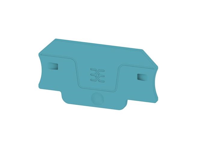 Endeplade ALEP AL2C 2,5 mm² blå