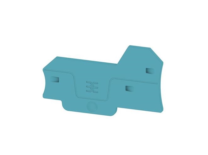 Endeplade ALEP AL3C 2,5 mm² blå