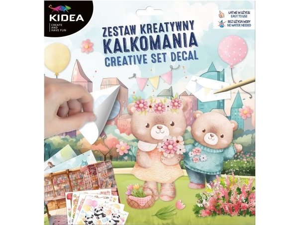 Derform Zest Kreat Kalkomania E Kidea Pud