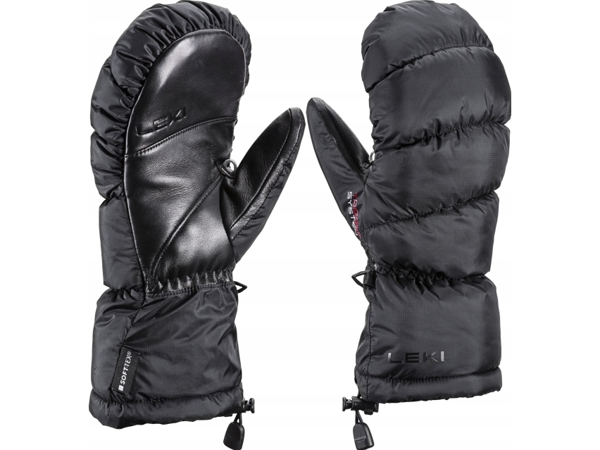 Leki Leki Rękawice Glace 3D Women Black 7.5