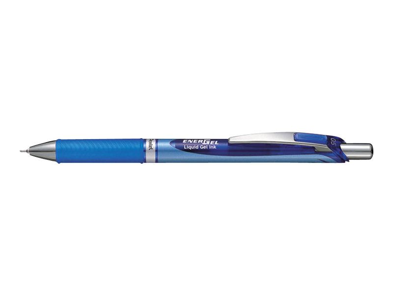 Pentel Energel Klick, Blå, 0,5 Mm