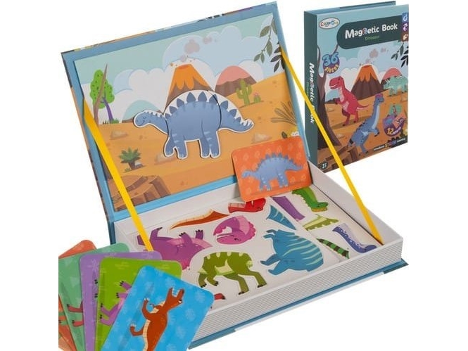 Kruzzel magnetisk puslespil – dinosaurer 24730