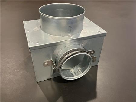 Vägglåda för ventil PVWU Ø125 med 1 anslutning Ø76 | VVS Artiklar - Badrum - Tillbehör för toalett | GameStuff