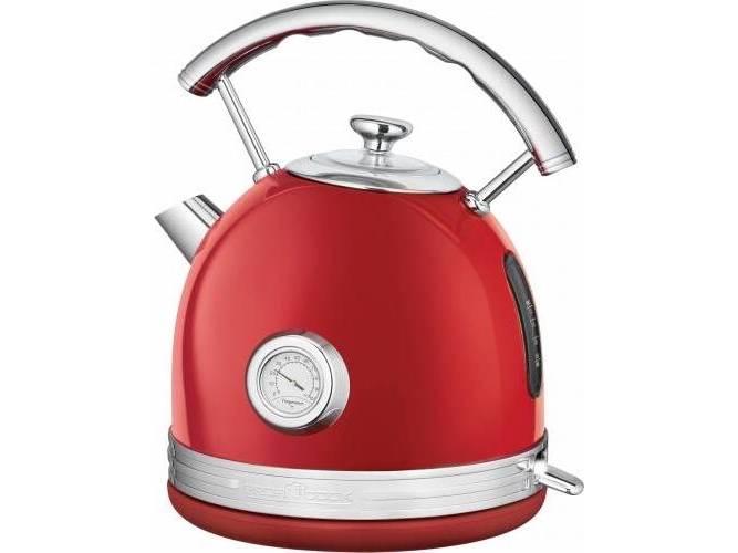 Proficook Pc-Wks 1192, 1,7 L, 2200 W, Rød, Metal, Rustfrit Stål, Vandmåler, Overophedningsbeskyttelse