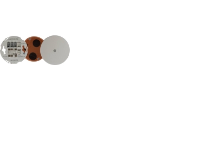 Lampenfassung Wlu Ø80 Perlweiß Und Luftdichte Frontbox 9264-22