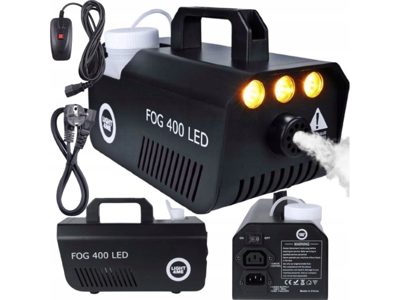 LIGHT4ME ML LIGHT4ME FOG 400 LED røgmaskine til DJ lille