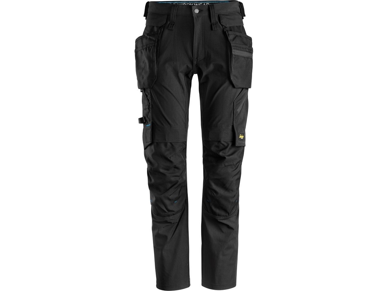 Snickers arbetsbyxor storlek 52 - svart med avtagbar hölsterficka - 6208 | Kläder & Säkerhet - Arbetskläder - Arbetsbyxor | GameStuff