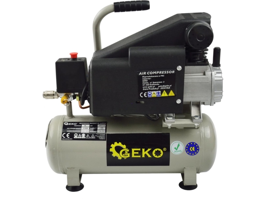 Geko Ölkompressor 8L /Mobil/ (1)