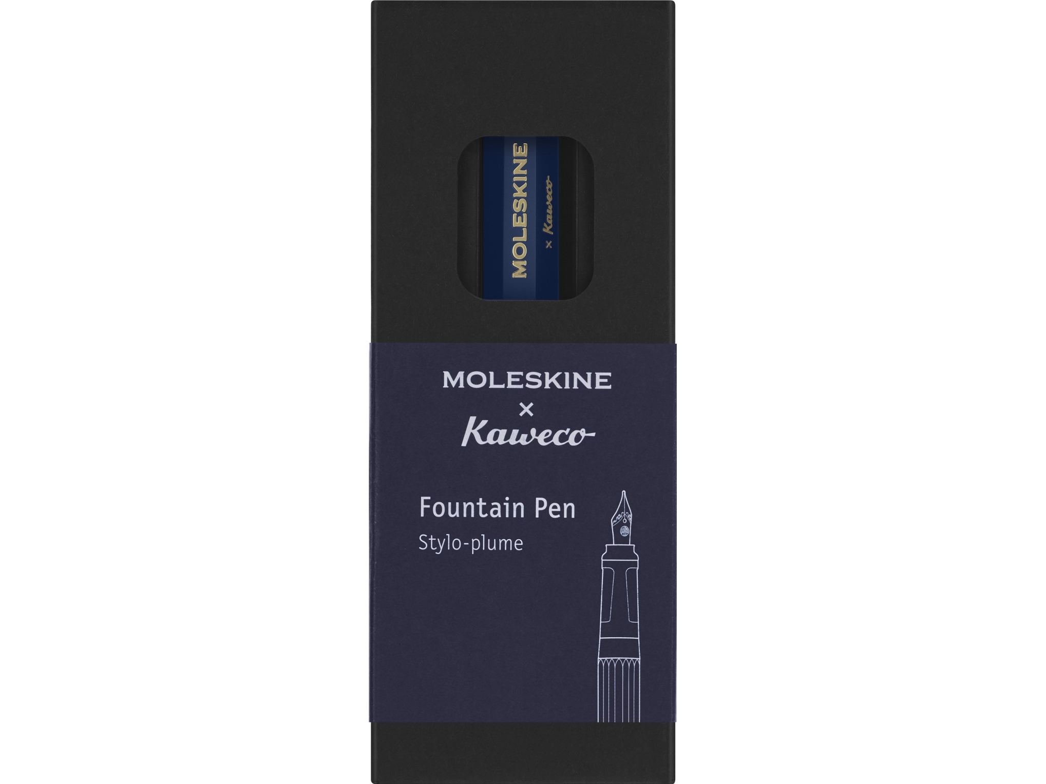 Moleskine Kaweco Füllfederhalter Mittelblau