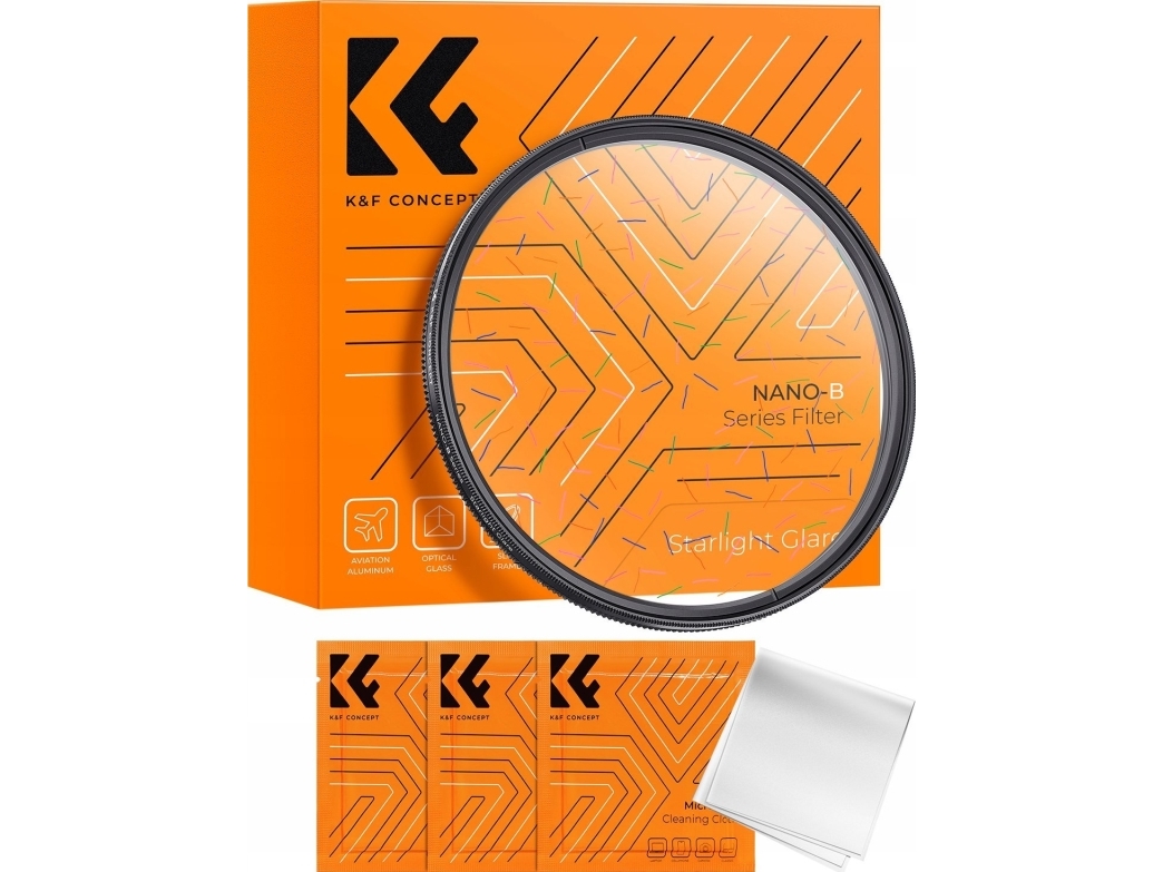 K&F Nano-Mrc 58 Mm Starlight Glare Farvede Tekniske Flares (Kf01.2681)
