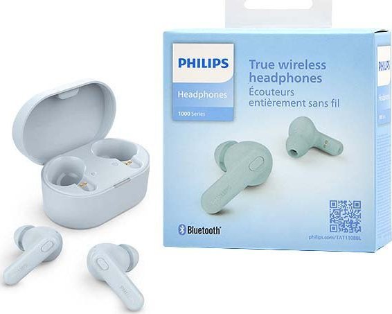 Philips Tat1108bl Trådlös Samtal/musik 20 20000 Hz 36 G Headset Blå