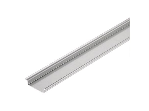 DIN-skena TS35, 7,5 mm hög utan hål, elförzinkad | EL Artiklar - Andra EL - Samlare dosor och församlingar | GameStuff