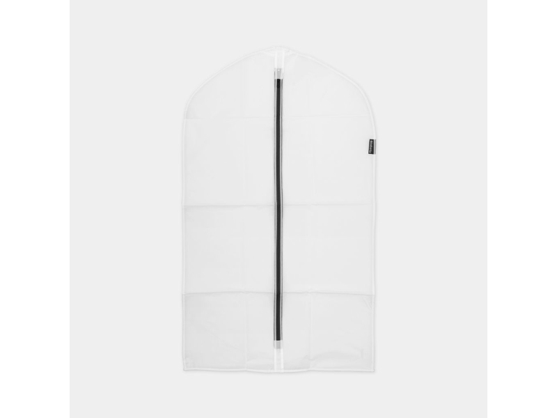 Brabantia 148927, Mjuk förvaringsväska för kläder, Vit, M, Dragkedja, 60 cm, 100 cm | Huset - Tvätt & Rengöring - Torkställ och tvättkorgar | GameStuff