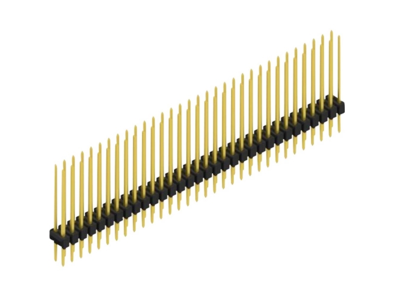 Fischer Elektronik Stiftliste Standard Antal Rækker: 2 10053732 10 Stk