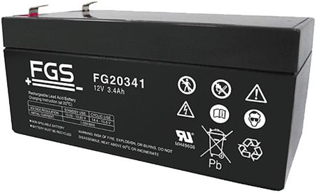Fiamm Pb-12-3,4-4,8 Fg20341 Blei-Säure-Akku 12 V 3,4 Ah Bleivlies (B X H X T) 134 X 66 X 65 Mm Flachstecker 4,8 Mm Wartungsfrei, Geringe Selbstentlad