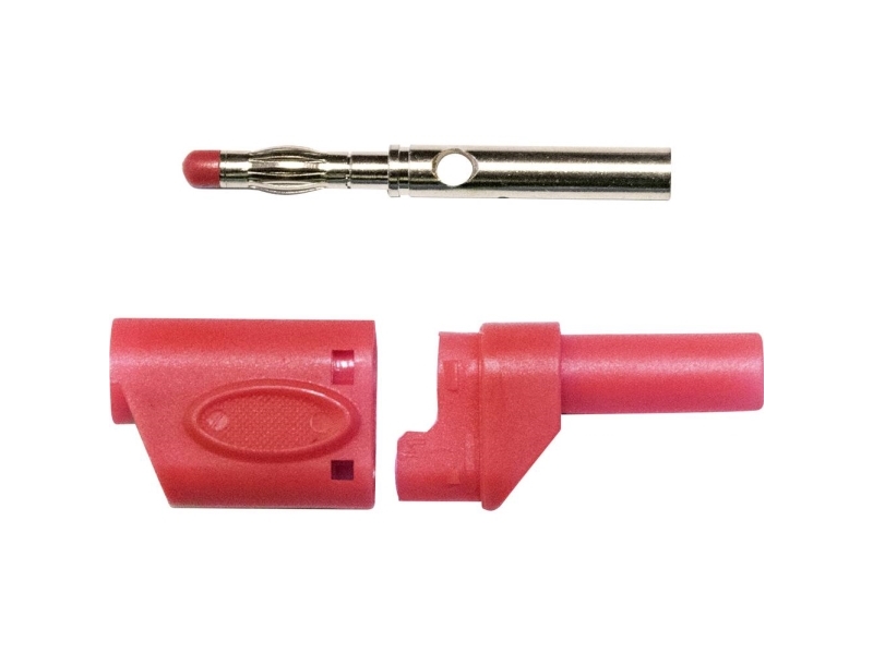 Mueller Electric BU-3110410-2 Banaanitulppa Punainen 1 kpl
