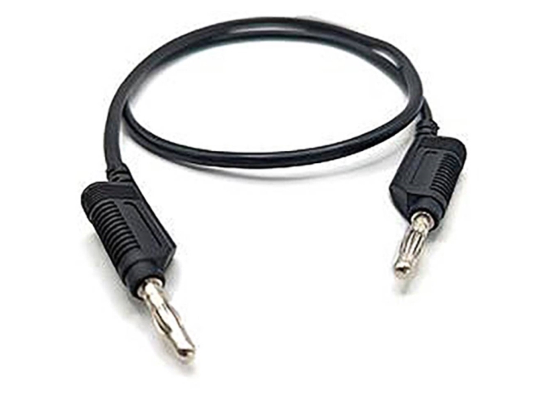 Mueller Electric Messleitung Bananenstecker 4 Mm Bananenstecker 4 Mm 1 M Schwarz (1 Stk) 22.170-1M-0