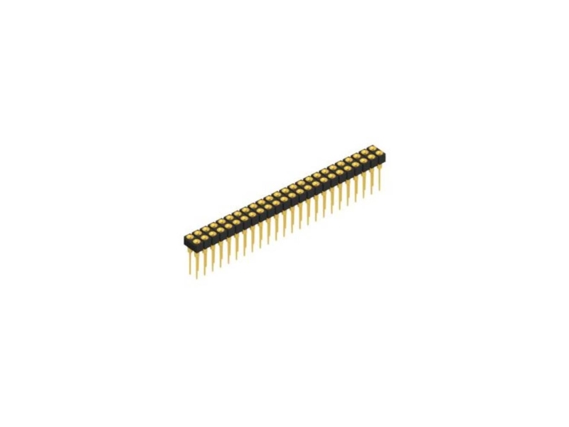 Fischer Elektronik Bøsningsliste Præcision Antal Rækker: 2 Mk23148g 10 Stk