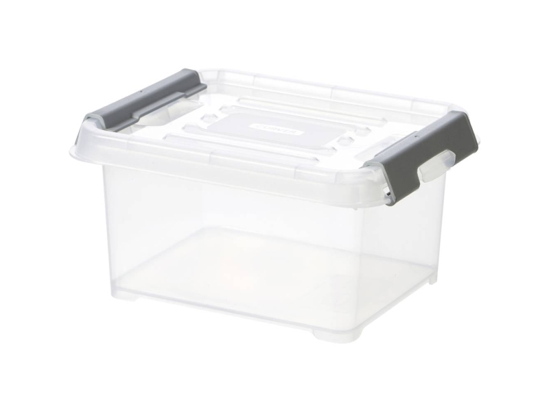 Curver 248389 Aufbewahrungsbox Handy Stapelbar (L X B X H) 215 X 170 X 100 Mm Transparent 1 Stück