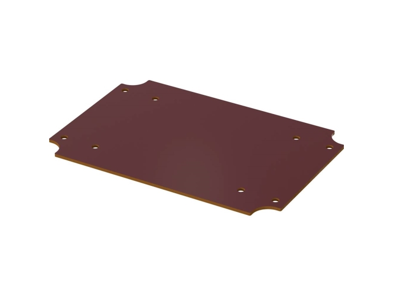 Bopla Boversa Bov M 1712 Für Alu Mounting Plate Hårdt Papir (L X B X H) 108.30 X 158 X 2 Mm 1 Stk