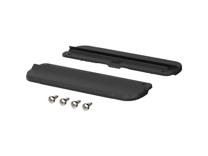 Bopla BoVersa BOV 14 WL 9005 väggfästningsöglor, polykarbonat, svart (RAL 9005), 105,30 x 34,60 x 4,50 mm, 2 st | Möbler - Bord - Systembord | GameStuff