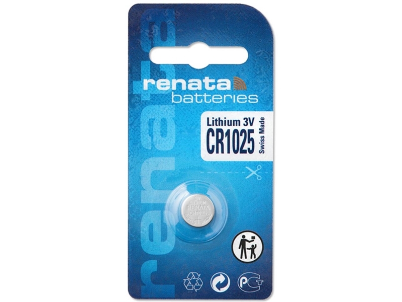 Renata Knapcellebatteri Cr 1025 3 V 1 Stk 30 Mah Lithium