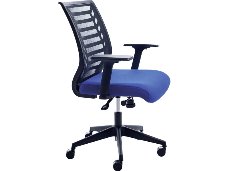 Rocada Kontordrejestol 907-3 Blå , Sort R907335 1 stk