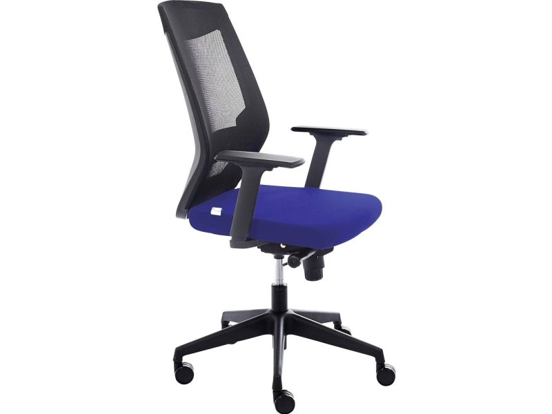 Rocada Kontordrejestol 908-3 Blå , Sort R908335 1 stk