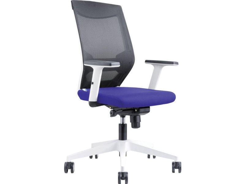 Rocada Kontordrejestol 908W-3 Blå , Sort R908135 1 stk