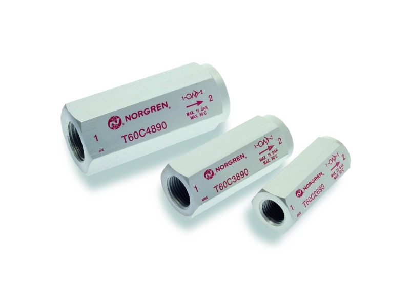 IMI NORGREN Bagsalgsventil T60C2890 0 til 16 bar 1 stk | Ventiler | GameStuff