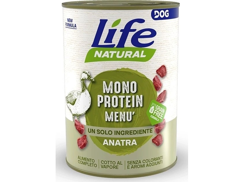Life Pet Care Life Dog Mono Hundefutter Ente 400G