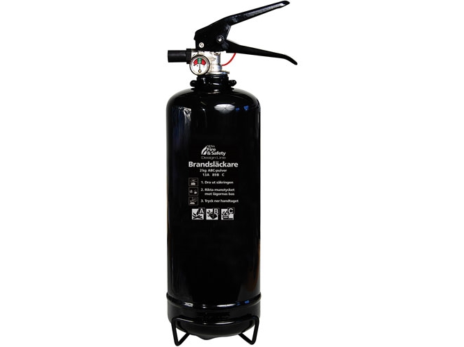 Brandslukker Sort 2 Kg 13A