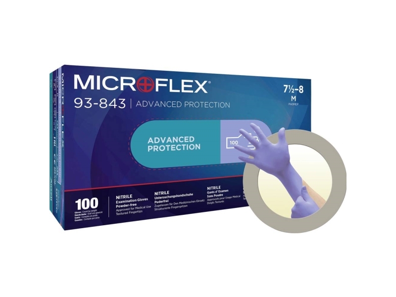 Handske Microflex® 93-843 str. 8,5-9