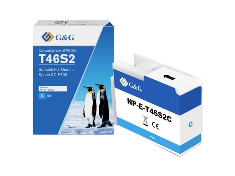 G&Ampg Nachfülltinte Kompatibel Cyan 1E46s2-Cgg