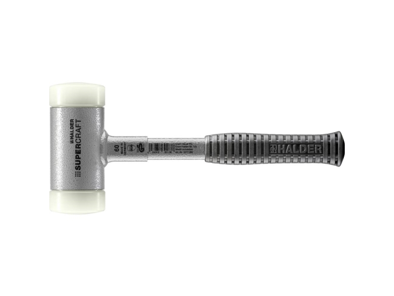 Halder SUPERCRAFT 3377.060 Gummihammer Ergonomisk greb, hård 1750 g 325 mm 1 stk