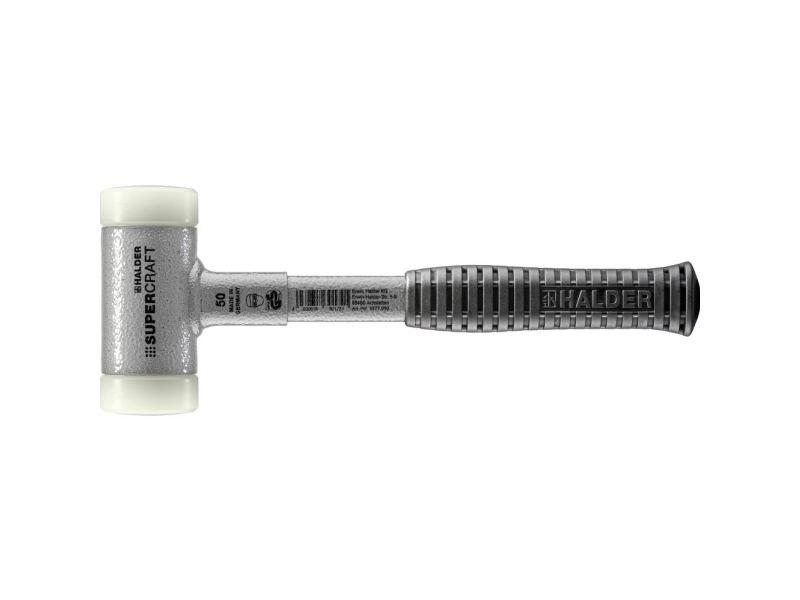Halder Supercraft 3377.050 Gummihammer Ergonomischer Griff, Hart 1150 G 315 Mm 1 Stück