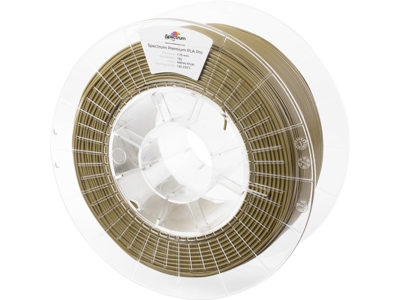 Spectrum Filaments 80138 Pla Pro Filament Pla Pro Slagfast 1.75 Mm 1000 G Khaki 1 Stk